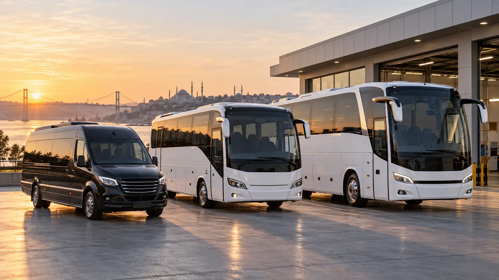 Güneş Turizm İstanbul araç filosu